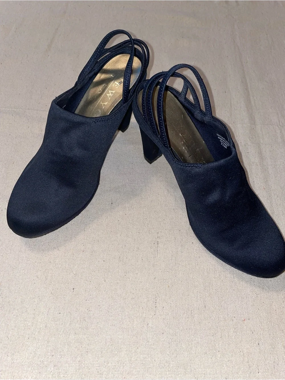 New York Transit slingback foot fading